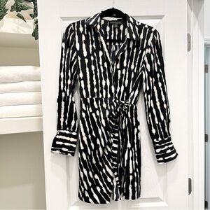 House of Harlow 1960 Silk Wrap Mini
Blazer Tie Dress Size XS